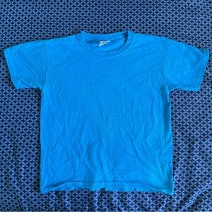 Gildan Cotton Blue Boys Tee Boy’s S Youth Soft